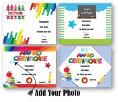 Certificates for Kids - Free and Customizable - Instant Download