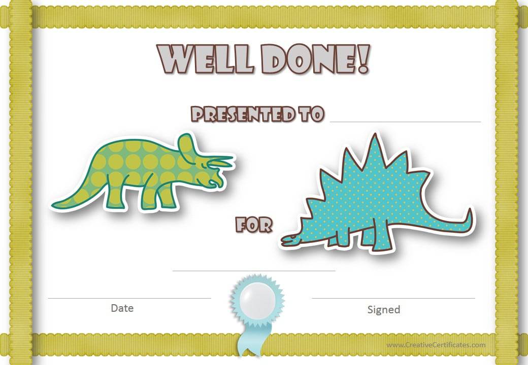 Certificates for Kids - Free and Customizable - Instant Download