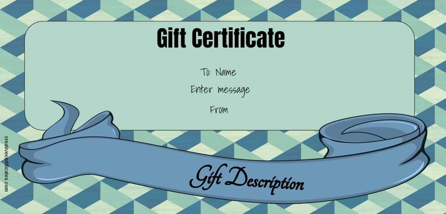 FREE Gift Certificate Template 50 Designs Customize Online And Print