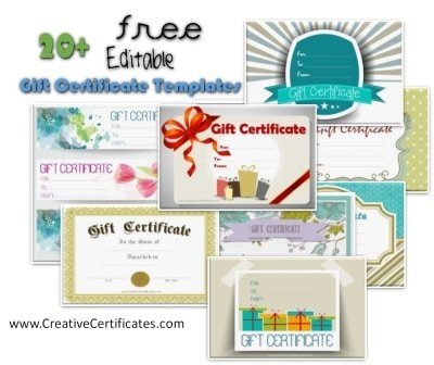 FREE Christmas Gift Certificate Template | Customize & Download