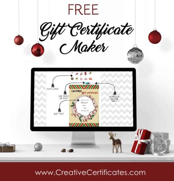 Gift Certificate Template Word - for Word