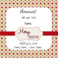 FREE Christmas Gift Certificate Template | Customize & Download