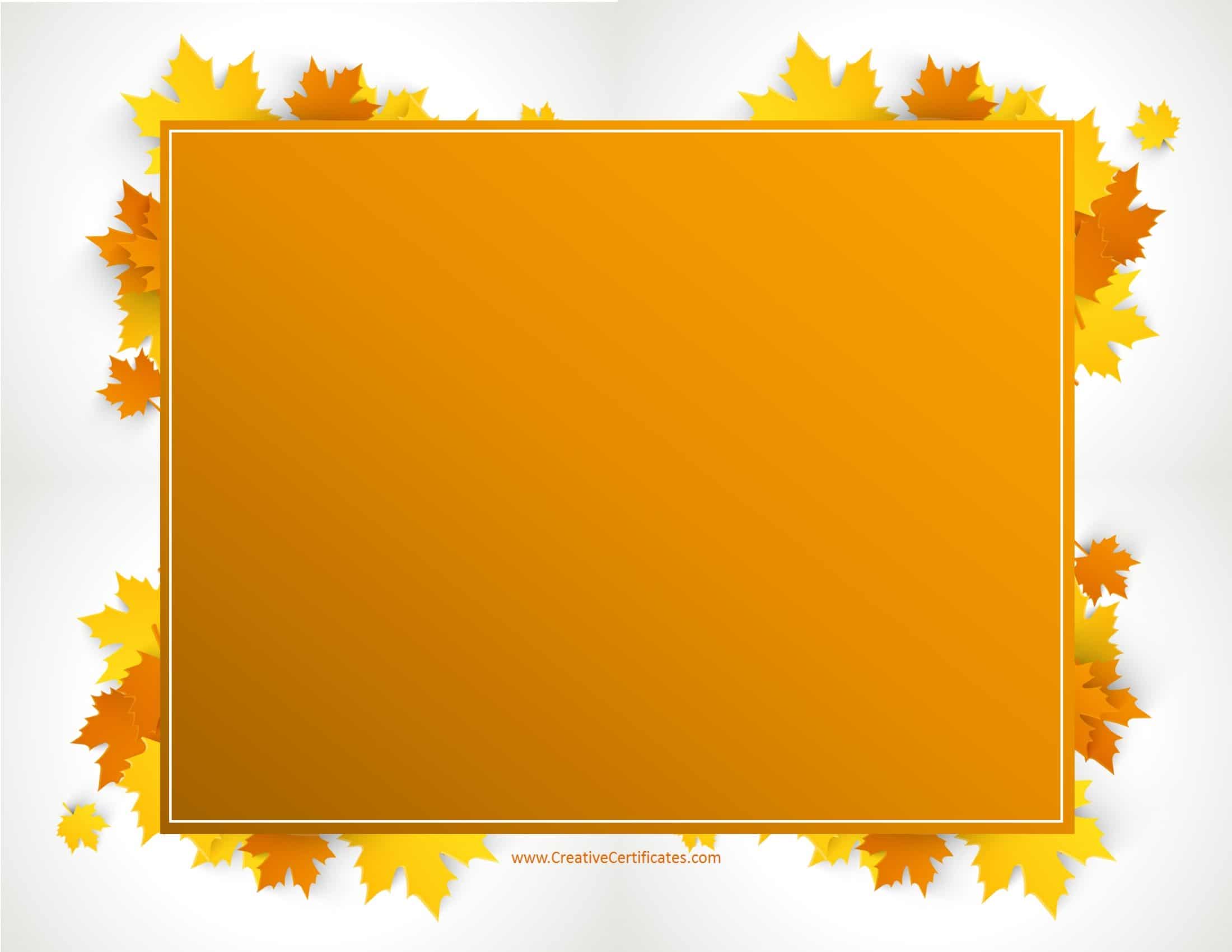 free thanksgiving borders for word documents