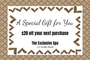 FREE Spa Gift Certificate Template | Edit Online then Download