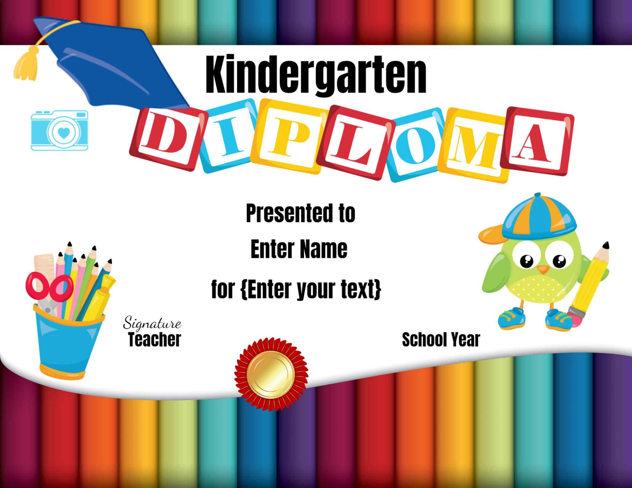 Preschool Certificates