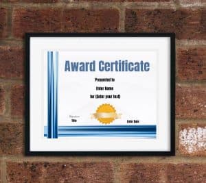 Free Editable Certificate Template | Customize Online & Print at Home