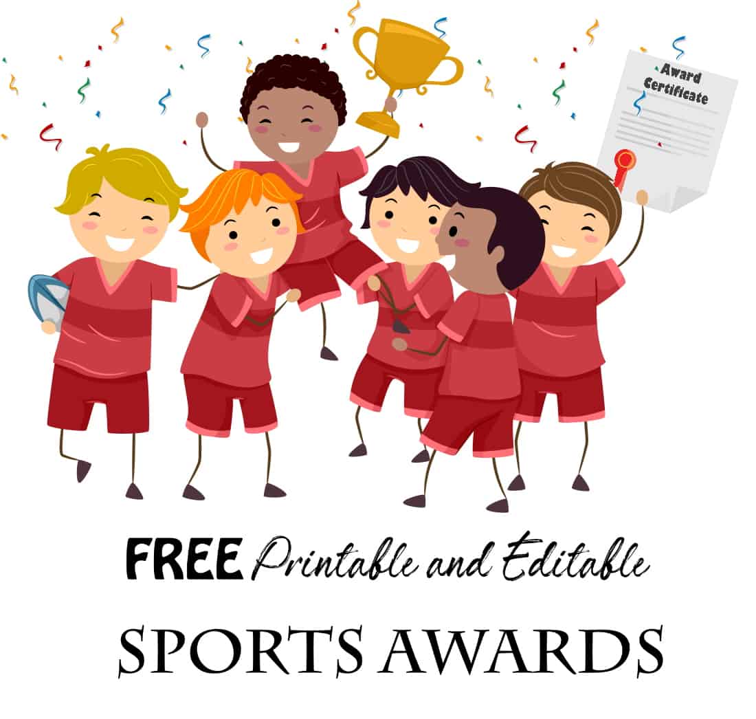 Free Sports Certificates Customize Online Print At Home