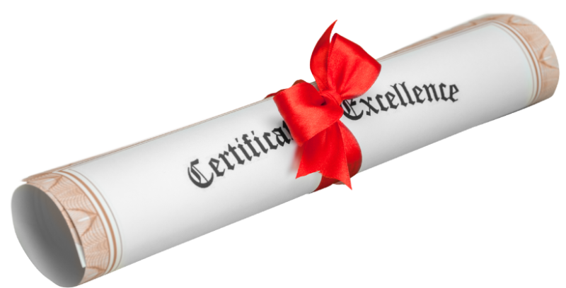 presentation of certificate script